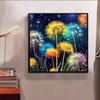 New Arrival 5D DIY Full Circle Diamond Painting "Colorful Dandelion" Embroidery Cross Stitch Home Decor Gift