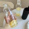 Time Scale Clear Waterbottle Cute Plastic Water Bottle Girls Sport Bottles Leakproof Outdoor Shaker Milk Juice Cup Drinkware