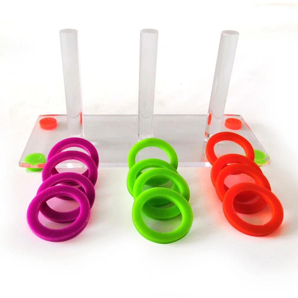 

Кольцо интерактивный домашний интеллект забавный акриловый попугай игрушка набор развитие питомца обучающий дрессировка птиц маленький цветной отдельный