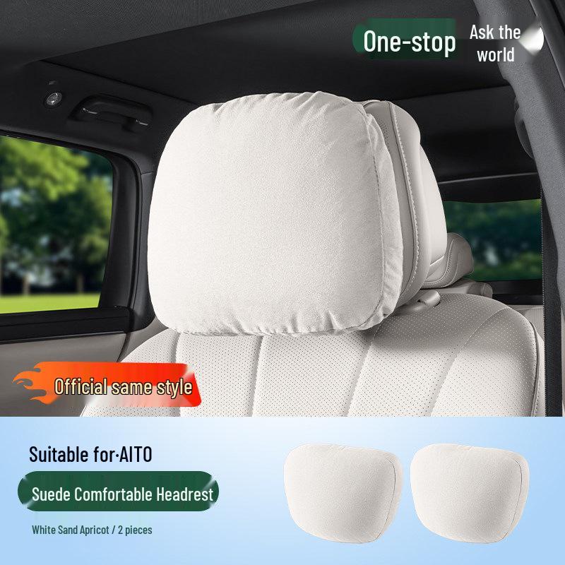 Compatible with AITO M5-M9: Headrest Neck Pillow & Lumbar Support Car Accessories