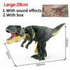 The Toy Dinosaurs Gun Decompression Roaring Swing Zazaza Dinosaur Toys for Boys Fidget Playthings Creative Telescopic Gifts for Kids
