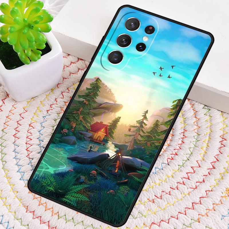 Nature Camping Art Silicone Phone Case For Samsung Galaxy Note 10 Pro S26 S25 S24 S23 S22 S21 Plus S25Ultra Capa Cover