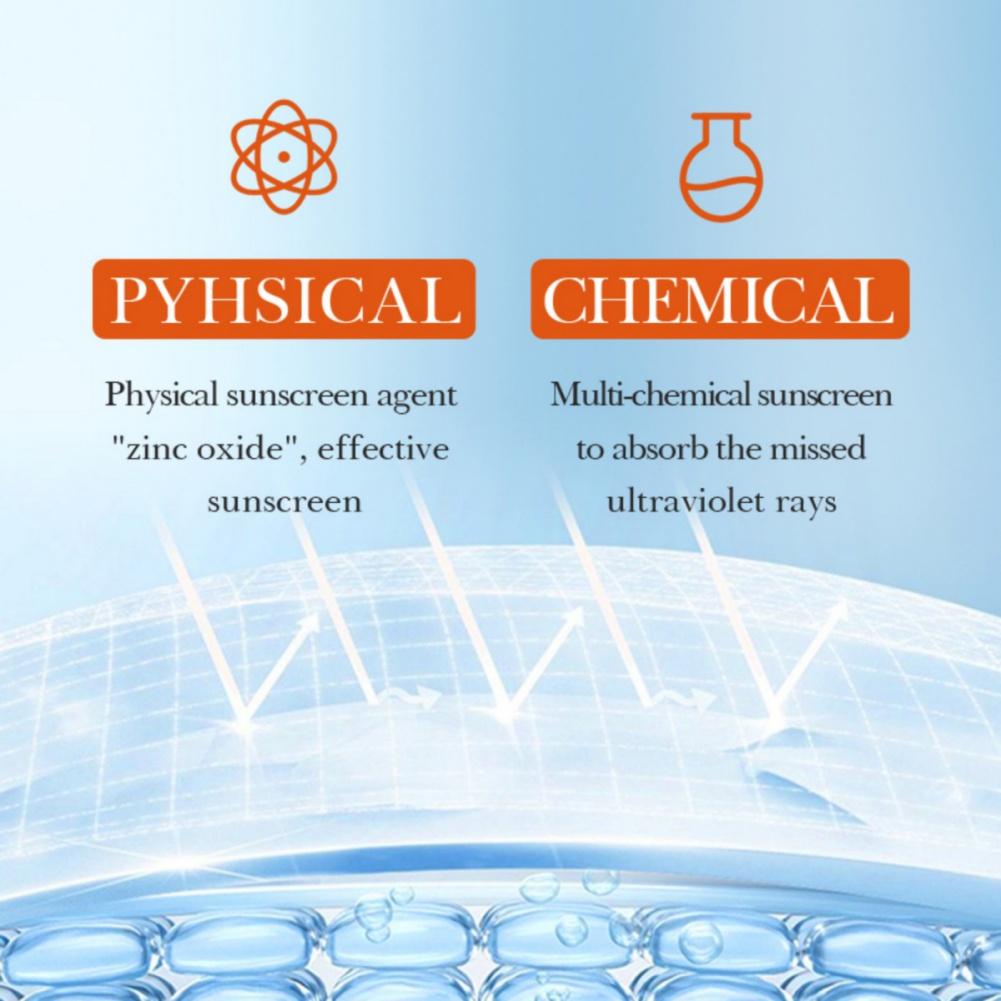 SPF60+ Whiten Vitamin C Sunscreen High Sun Protection Lotion Facial Suncreen