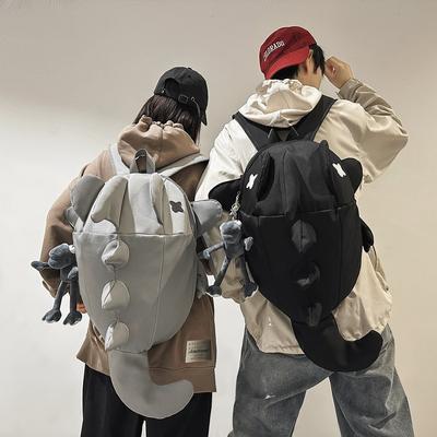 Dinosaurus Žralok Kreatívne Monštrum Batoh Kreslený Batoh pre Mužov a Ženy Nový Vtipný Osobnosť Študent Trendy Taška.