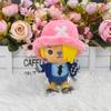 Kawaii One Piece Monkey D Luffy Tony Tony Chopper Plüsch Schlüsselanhänger Spielzeug Niedlich Anime Vinsmoke Sanji Sabo Portgas D Ace Plüschpuppen