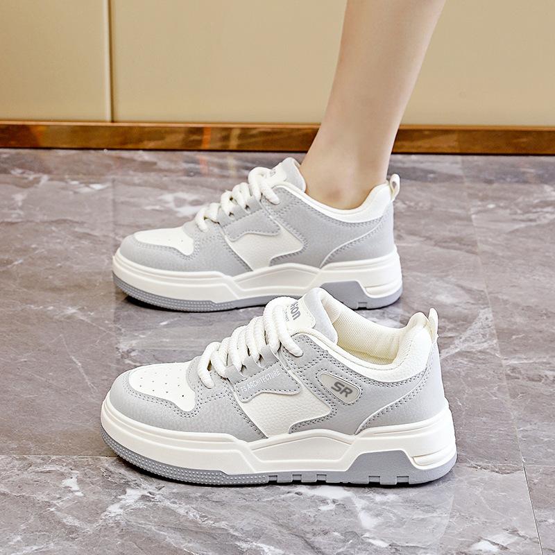 Little white shoes female student Korean version 2025 spring and autumn new versatile casual sports board shoes ins single shoes HL-6616