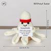 Handmade Crochet Miniature Ball Game Positive Encourage Energy Card Emotional Ornament Car Decorations Wovening Finished Product
