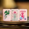 160Pcs American Mahjong Tiles Set 4 Layer Engraved Acrylic Mahjong Tiles Kit Mah Jongg
