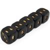 5Pcs/Set HANDMADE Creative Skull Bones Dice Six Sided Skeleton Dice Club Pub Party Game Toys Resin Dice for Children and Adults