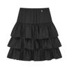 ELLE KIDS Girls' Winter Pleated Mid-Length Cake Skirt