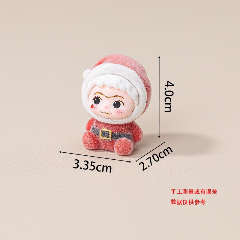8pcs/Set Christmas Wakuku Action Figure Toy Mini Figurine Desktop Decoration Model Ornaments Toys Boys Girls Christmas Gifts