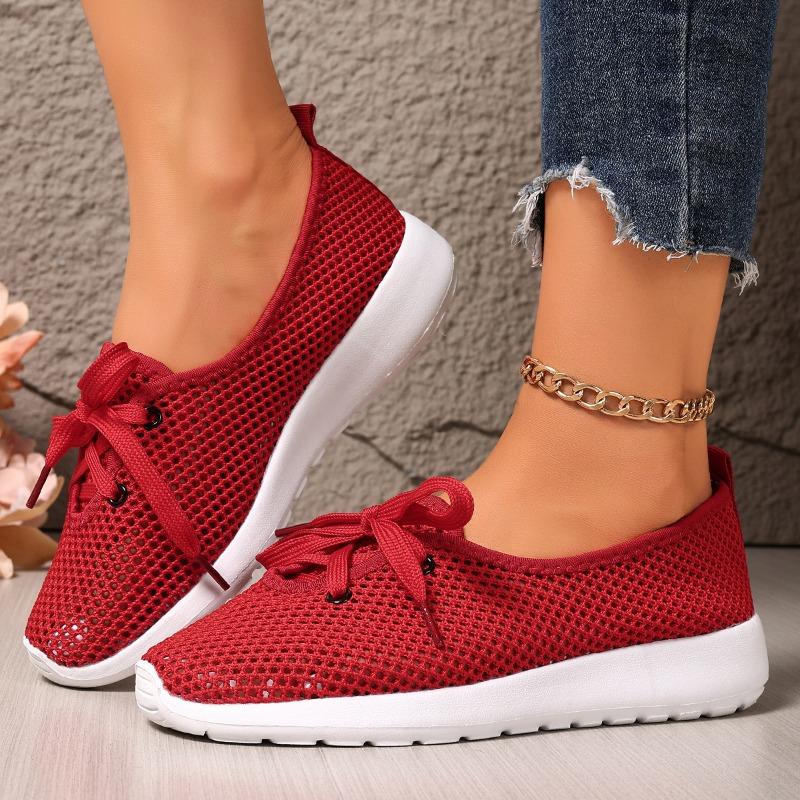 Fashion 2025 New Womens Shoes Summer Fashion Flat Lazy Sneakers Breathable Comfortable Light Shallow Mouth Slip-on Non-slip Casual Shoes