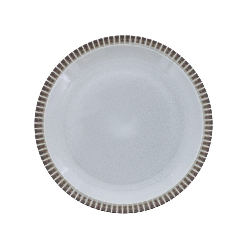 

EAST table LL 25cm Rim Tokusa MARLE Gray Plate серый