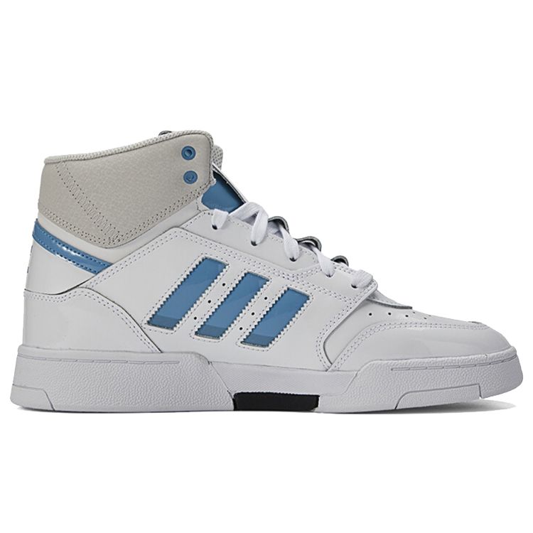 Adidas Originals Drop Step XLT High-Top Skate Shoes Unisex Skate Shoes White Blue FX7686