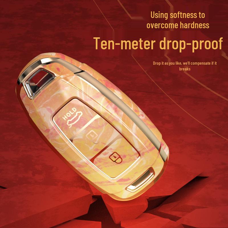 Modern TPU Car Key Cover for Festa, Sonata, Elantra, Ix25, Ix35