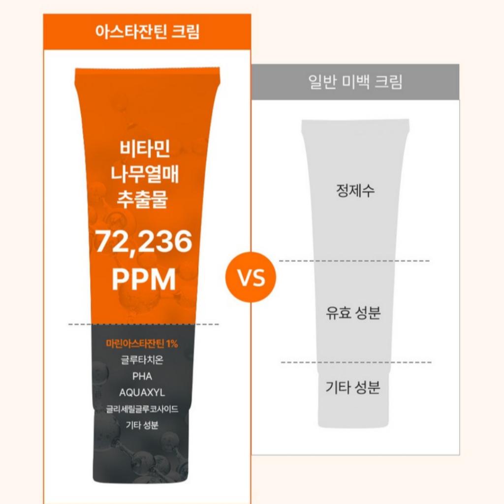 SUNGBOON EDITOR Crème Capsule Astaxanthine Marine Active 150g