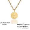 Vintage Freimaurer Anhänger Halskette für Männer Edelstahl Freimaurer Energie Halsketten Gotisches Religiöses Amulett Schmuck Geschenk