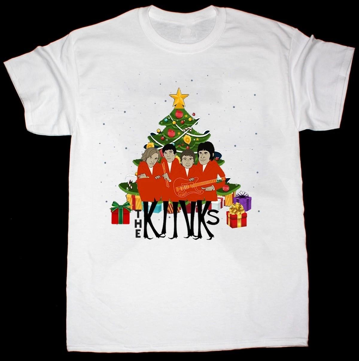 Tree  The  Kinks  Band  White Unisex T-Shirt XXL