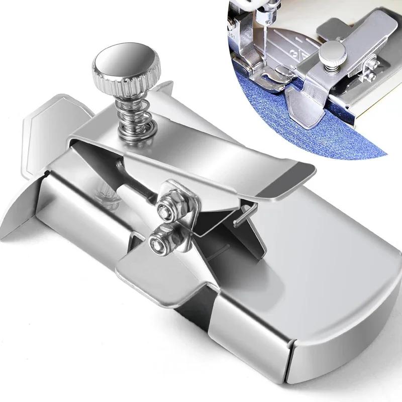 Sewing Machine Presser Foot for Brother/Singer/Janome | Magnetic Seam Guide Sewing Machine Gauge Hemmer Guide Edge Locator