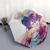 1pc Starlight Adventure: Automatic Opening Umbrella with Cute Anime Characters - Perfect for Fans, Travelers, Everyday Use, and Festive Gifts!I096