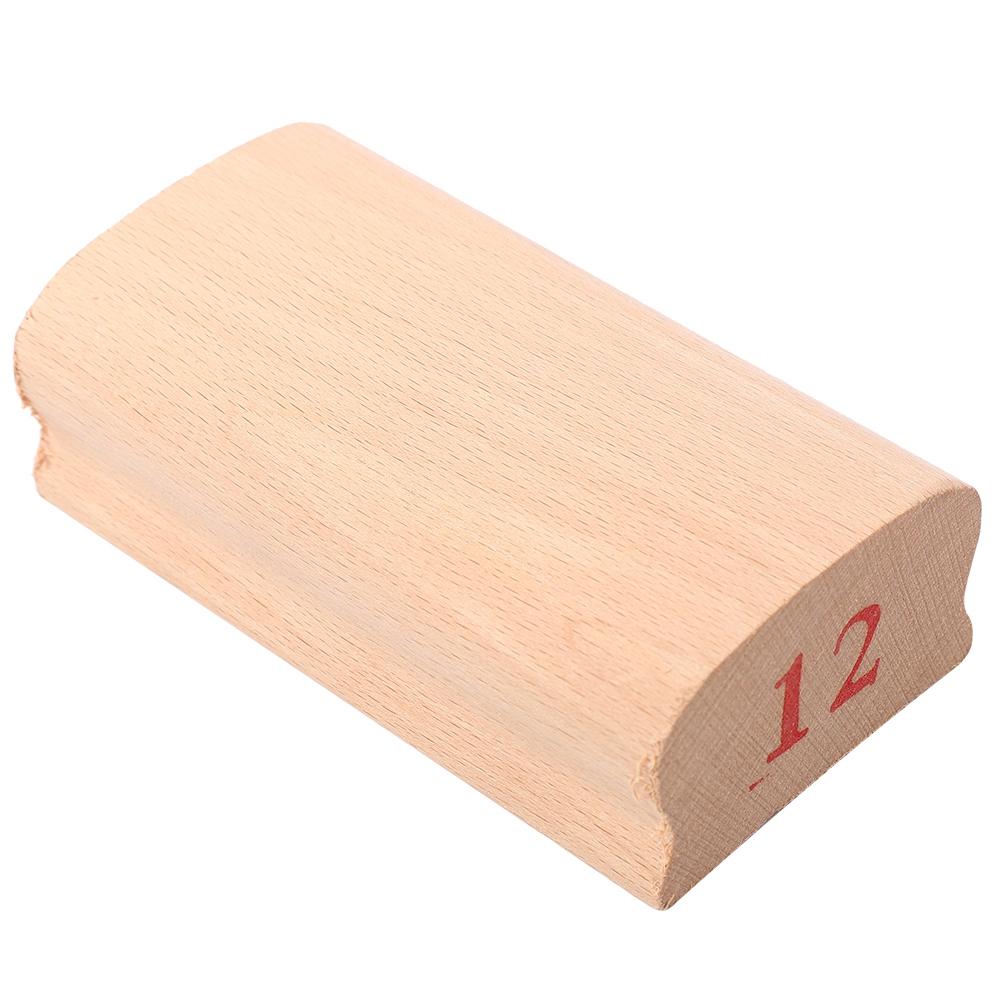 Guitar Fingerboard Radius Sanding Block Fret Leveling Tool with Abrasive Paper(12  )