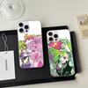 J-Jem And The Holograms Phone Case For iPhone 17 Pro Max 16 15 14 13 12 11 Water Ripple Silver Protective Cover