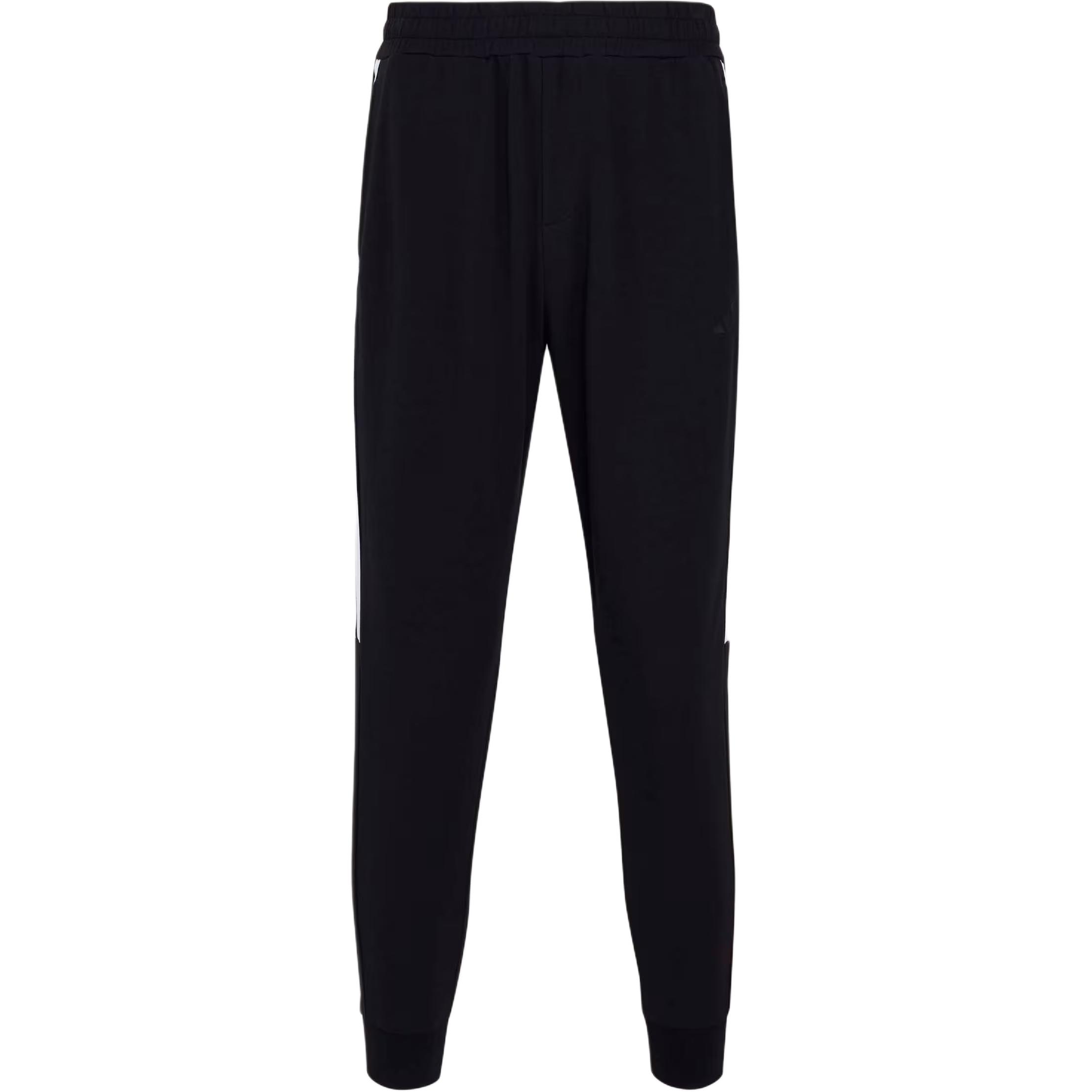 Adidas Knit Tapered Nine-Point Striped Casual Jogger Pants Men bottoms KS0280 M