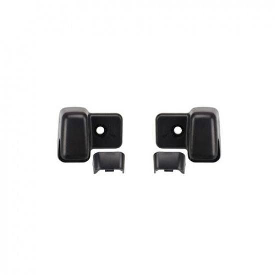 2x Side Sun Visor Hook Clip Bracket Makeup Mirror Buckble For BMW Mini R55 R56