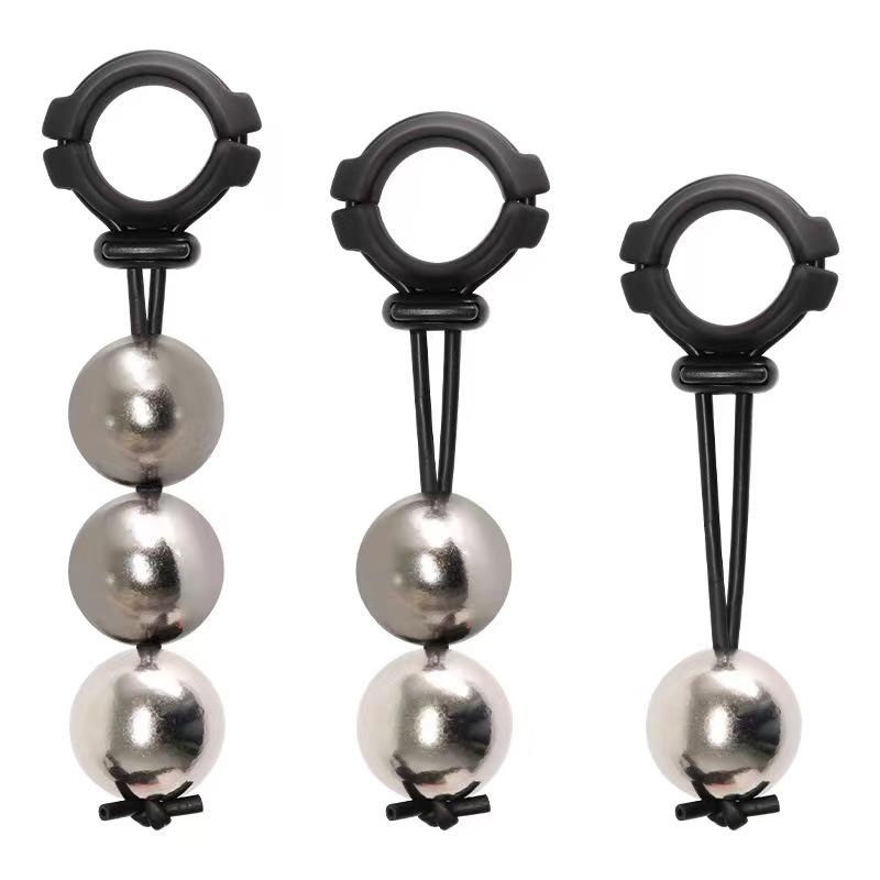 Obciążony Cock Ring Drop Ball Penis Heavy Nosze Penis Erekcja Powiększalnik prącia szkolenia Wisiorek