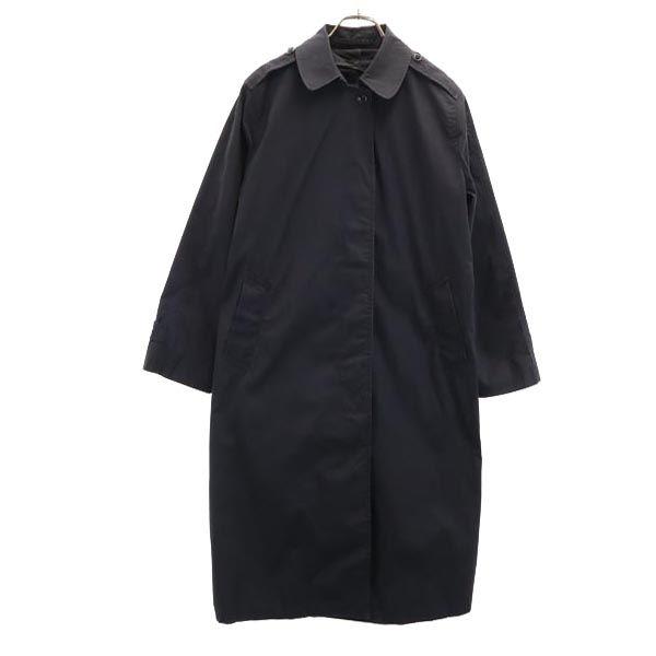 US ARMY 80s DLA Stainless Collar Coat Navy All Weather Coat Women Used