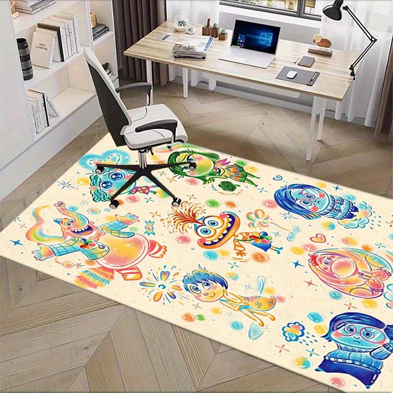 Office Rug Emotions, Characters theme 3D Printed Anti-Slip Rug-Machine Washable for Living Room