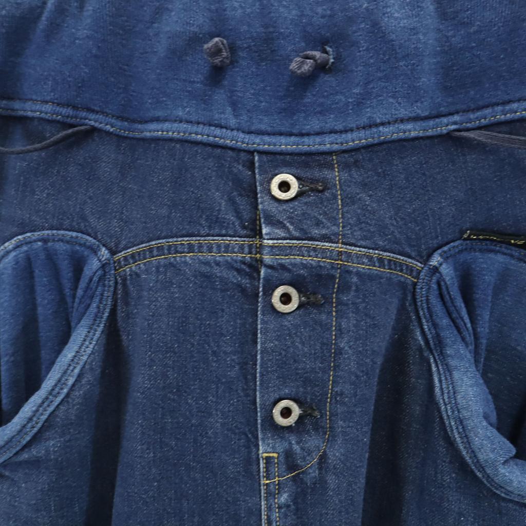 KAPITAL Made In Japan Nouvelle Denim Saruel Pants 2 Wash Blue Men's Used