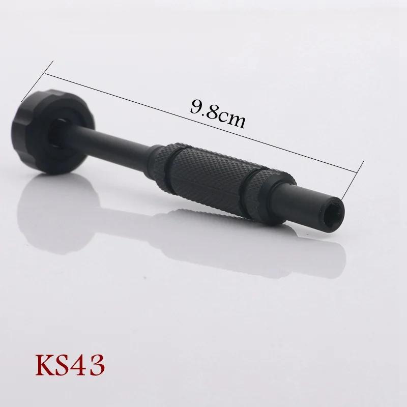 Precision Screwdriver Bit Holder Bearing  Aluminium Alloy Magnetic Screwdriver Bolt Handle for H4mm Screw Driver Bits