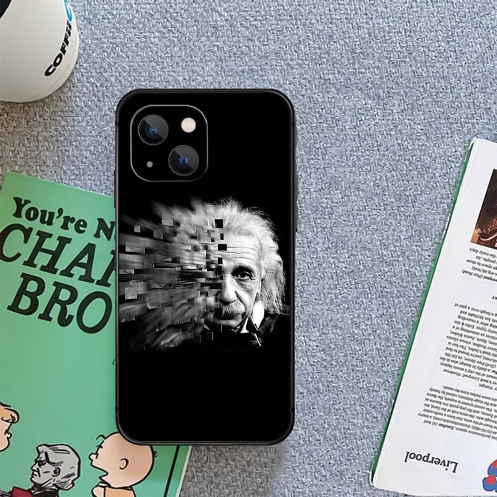 Einstein Genius Art Phone Case Cover Coque For Iphone Xiaomi Mi Samsung Galaxy Redmi Note A S 11 12 13 14 15 22 23 24 5G Pro Plus Max Fe Ultra