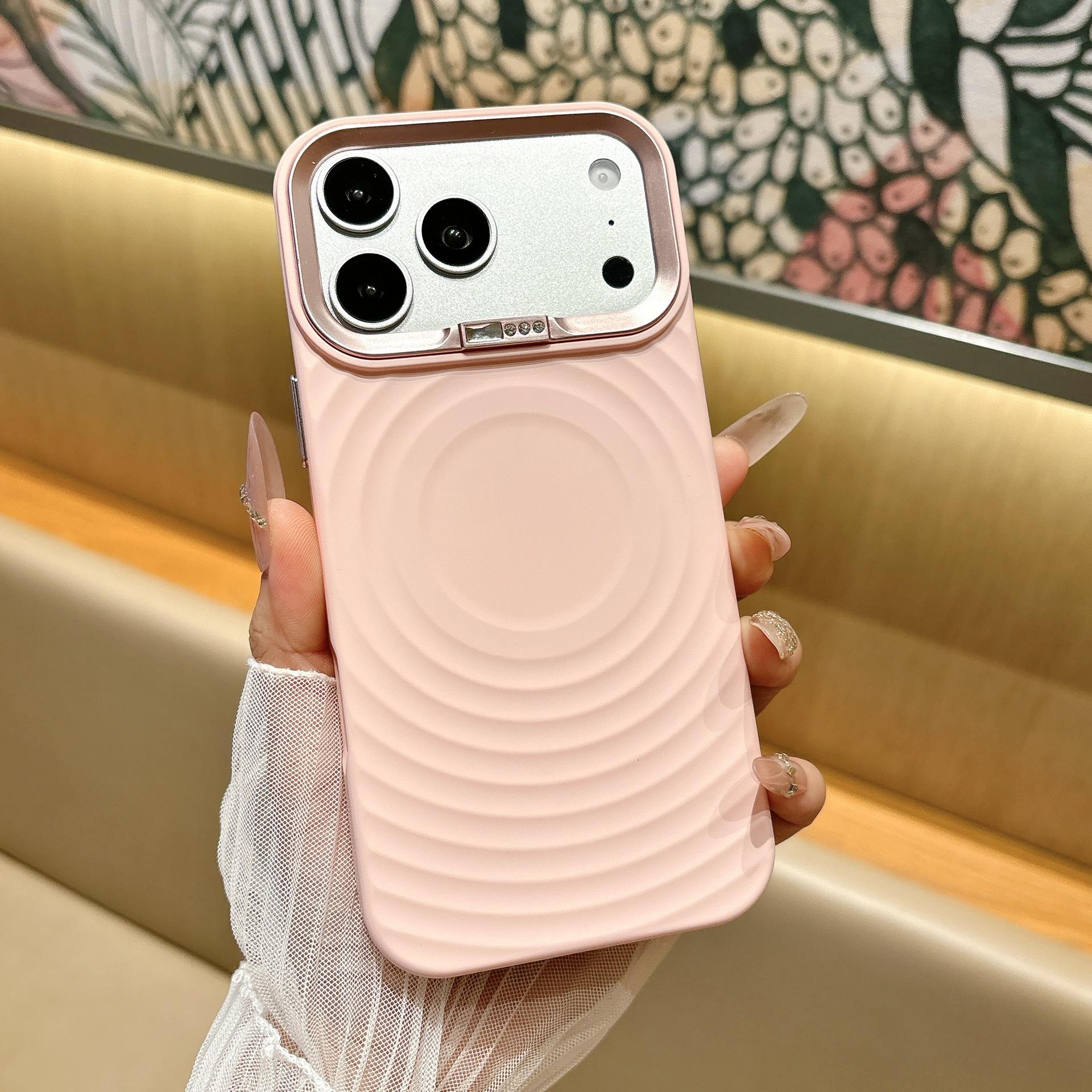 

Orange Mango Diamond iPhone 17 Pro Max Drop-proof Magnetic Case 17 Pro Max