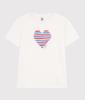 Petit Bateau Short Sleeve A0CSK M T-Shirt Off-White