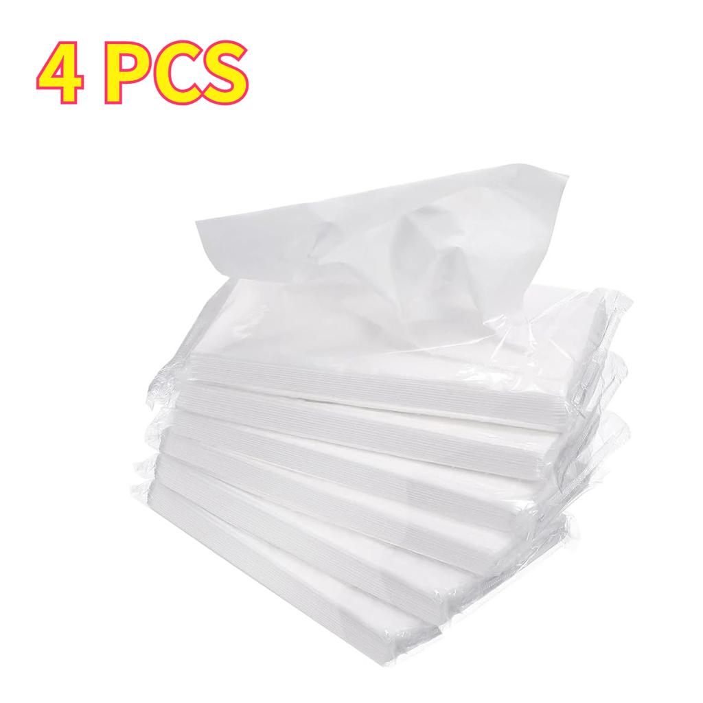 4/7/14 Packungen Auto-Taschentuch-Nachfüllpackungen – 50 Blatt/Packung Weiche Reise-Gesichtstücher für Handtasche & Auto, Kompakte Einweg-Packung Papiertuch