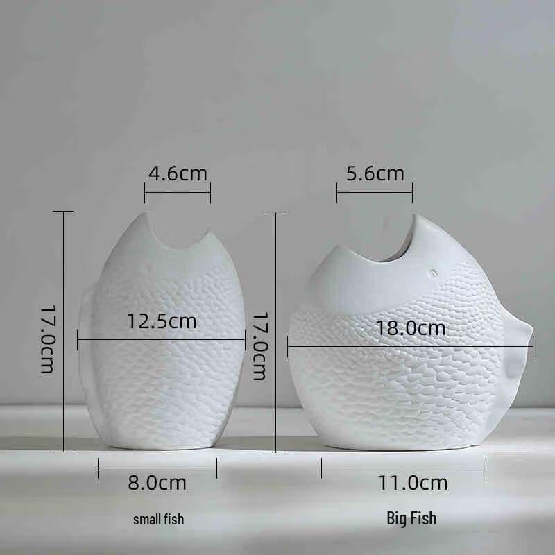 Фрезерованная керамика  Рыбья дорога  Современная ваза