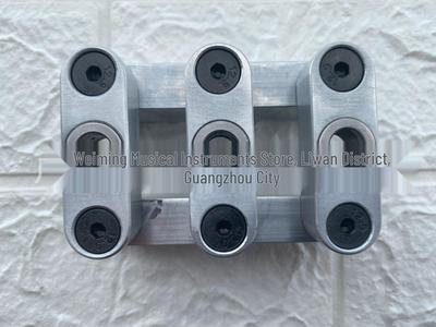 Classical Guitar Tuning Peg Hole Drill Guide and Positioning Mold