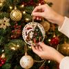 Christmas Round and Hanging Ornament Set, 6