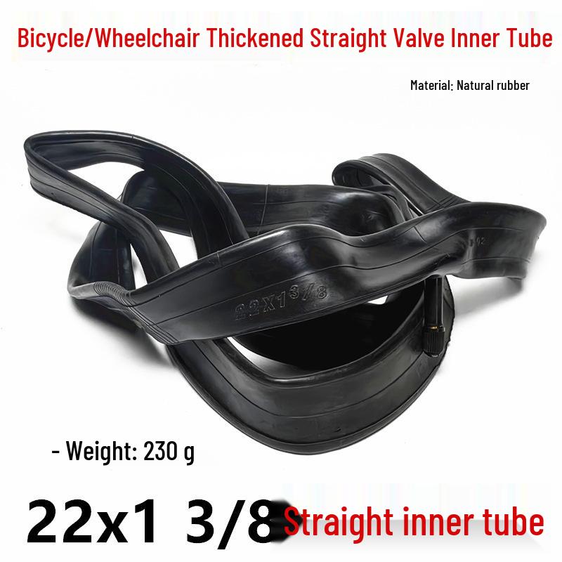 20/22/24/26*1 3/8 Bicycle Wheelchair Inflatable Tire & Tube Set