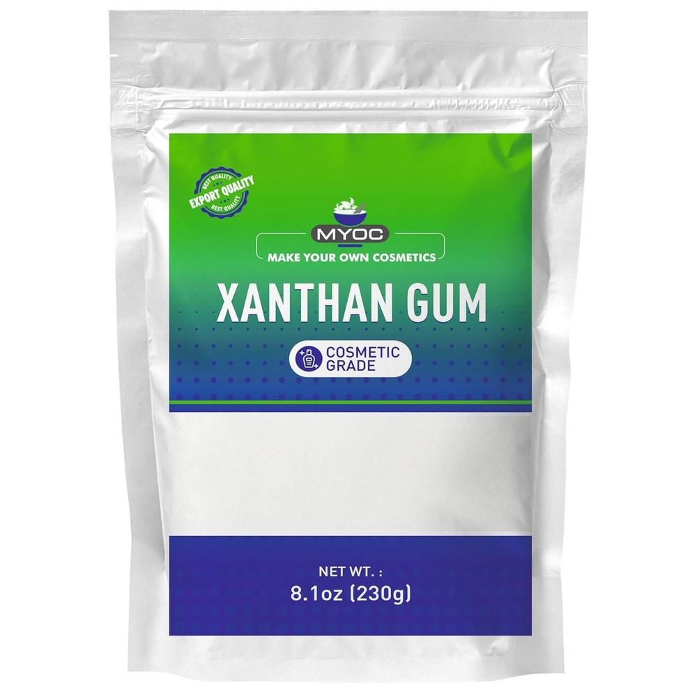 MYOC Xanthan Gum 230g 11OZ Cosmetic Grade DIY Cream, Lotion, Serum, Hair Care Formulations 1 pcs