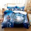 Set Biancheria da Letto Eurovision Song Contest Stampati in 3D Set Raffinato di Biancheria da Letto Copripiumino Set Copripiumino Lussuosi Regali di Compleanno