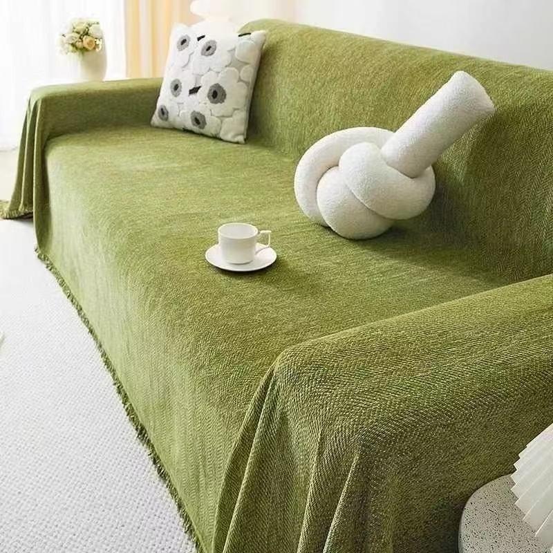 Cat-Proof Sofa Cover, Chenille Sofa Cover, Full-Coverage Cover, One-Piece, All-Season, Full-Coverage Sofa Cushion