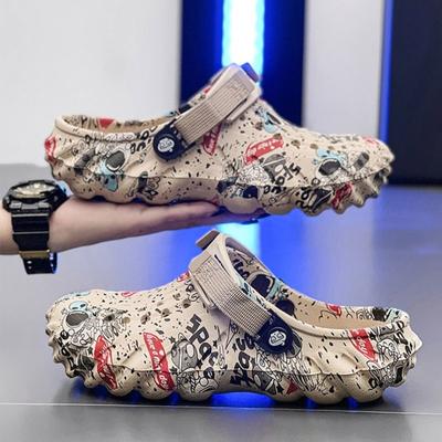 Übergröße Unisex Hausschuhe 2025 Neu Weich besohlt Herren Hausschuhe Outdoor Dick besohlt Abriebfest Strand Lässige Keilsandalen36-47