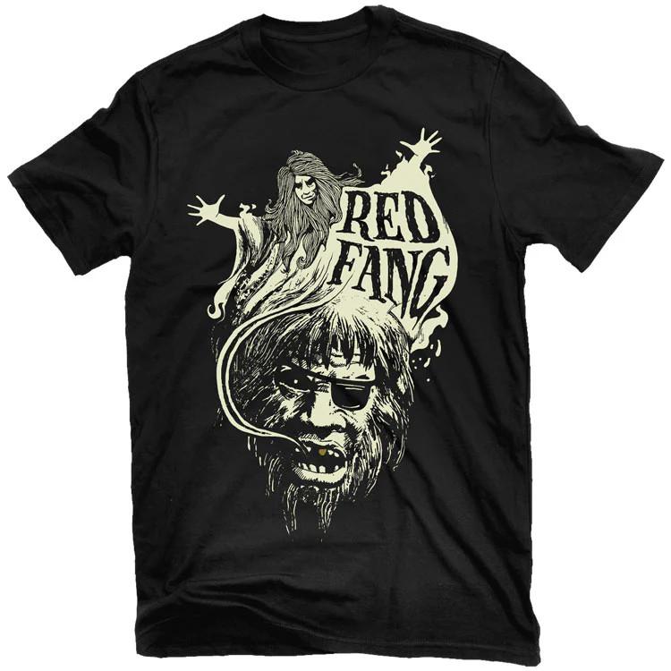 Red Fang Band Pirate Heavy Cotton Black T Shirt Full Size Unisex MC166 XXXXL