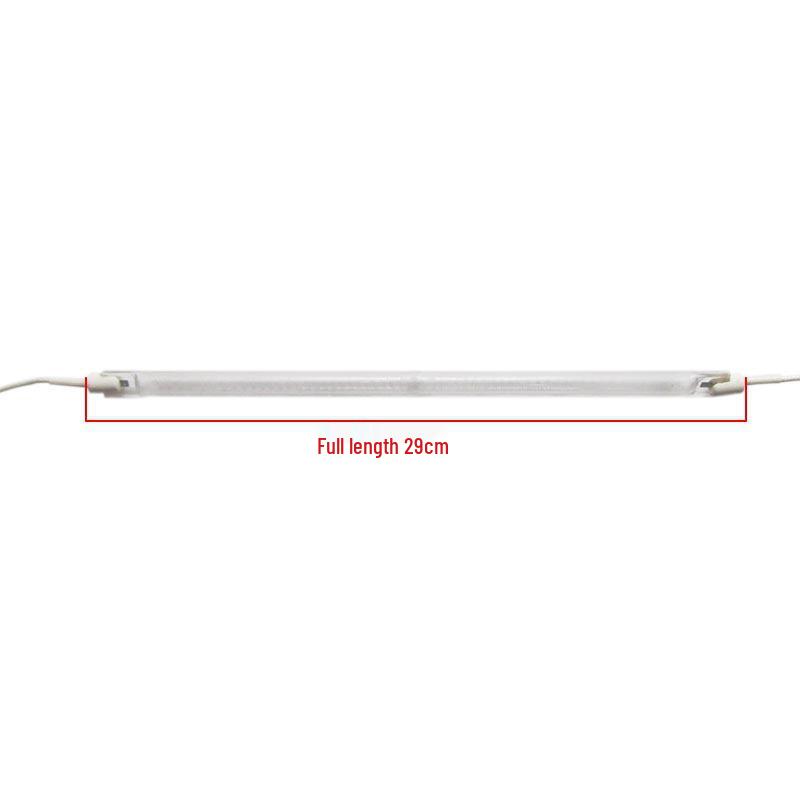 Frosted Halogen Heating Element Tube - 400W Electric Heater Accessory for Fire Pits