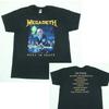 2025 Summer  MEGADETH Rust in Peace 30th Anniversary American Retro Street Loose Men and Women Short Sleeve T-shirt Streetwear