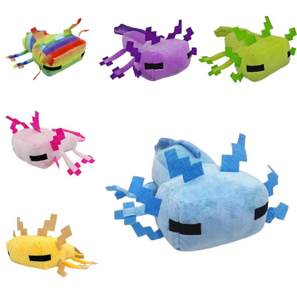 Minecraft Salamander Plush Toy Animal Stuffed Doll Bedroom Gifts Decoration