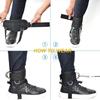1Pc Fitness Thigh Straps Padded Colors D-Ring Ankle Strap Leg Cuffs For Gym Cable Machines Thigh Straps Fits Men & Women